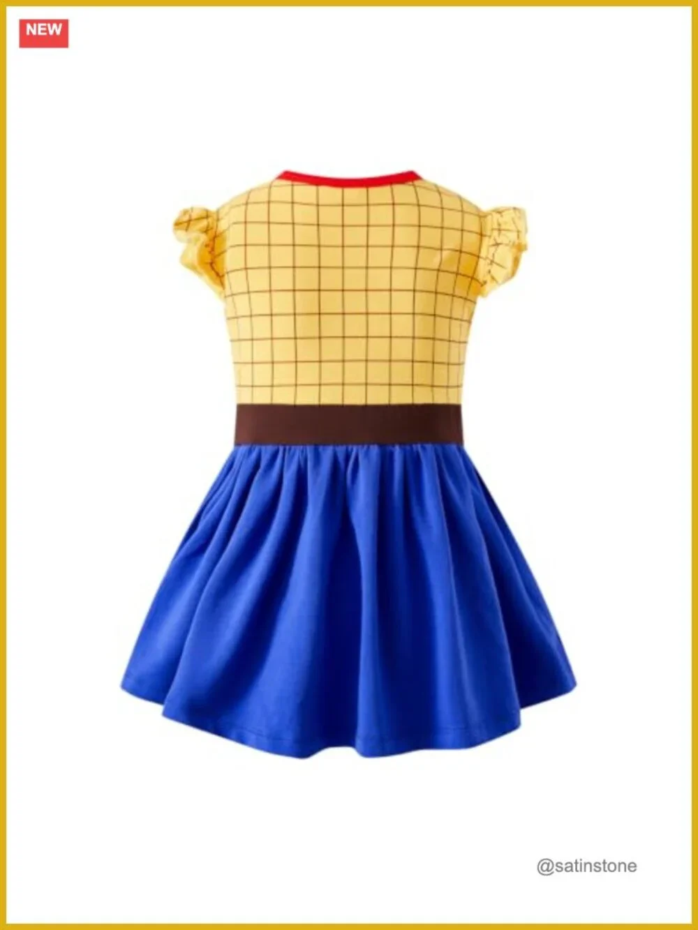 Toddler Girls Cowgirl Costume with Hat Skirt Halloween Party Cosplay